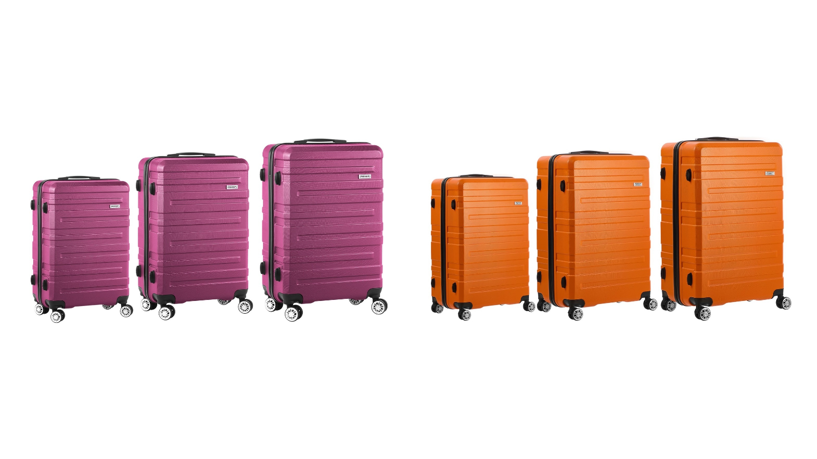 Mazam 3 Piece Hard Case Luggage Set