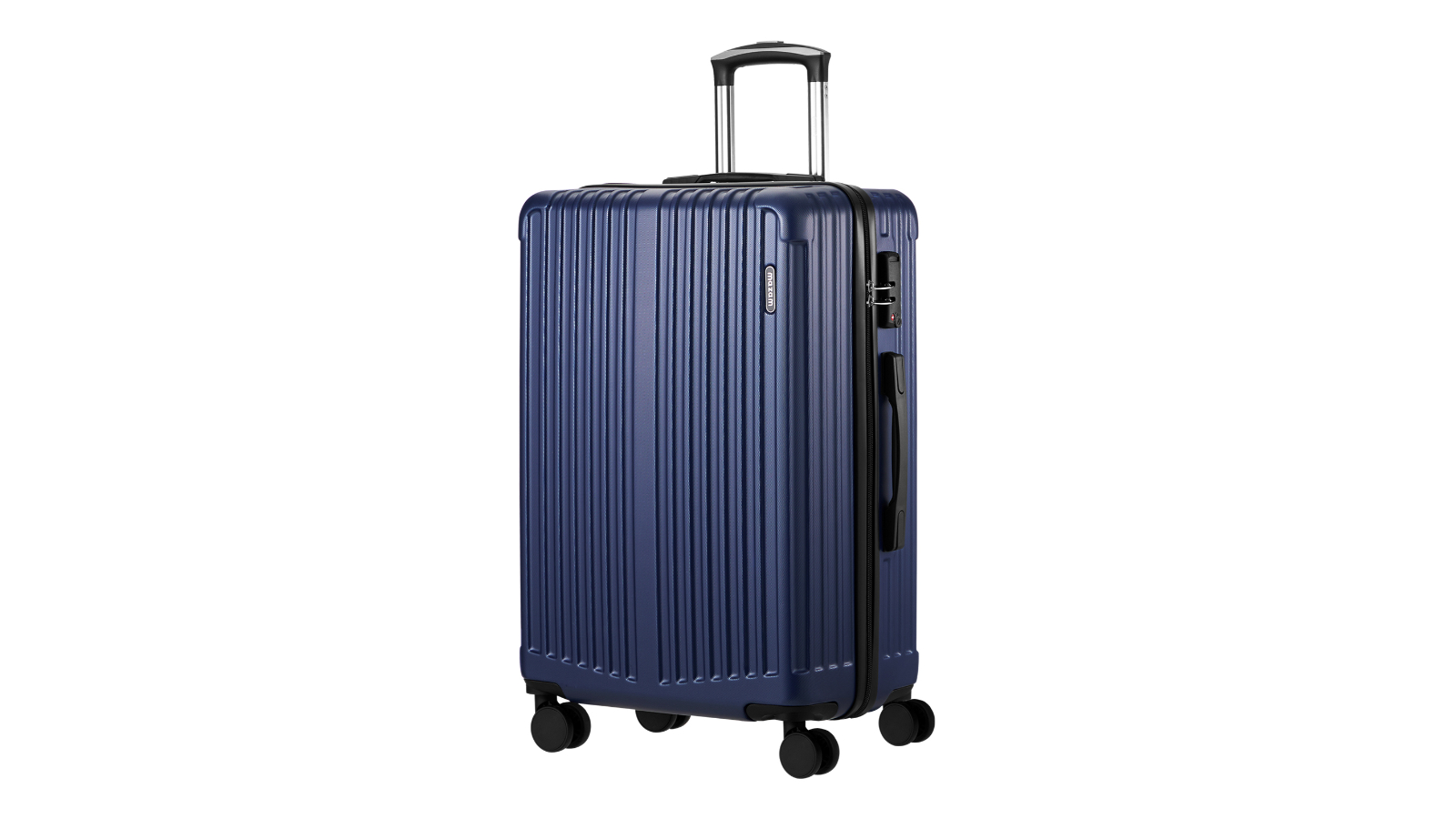 Mazam 28inch TSA Lock Travel Luggage Suitcase Trolley - Navy