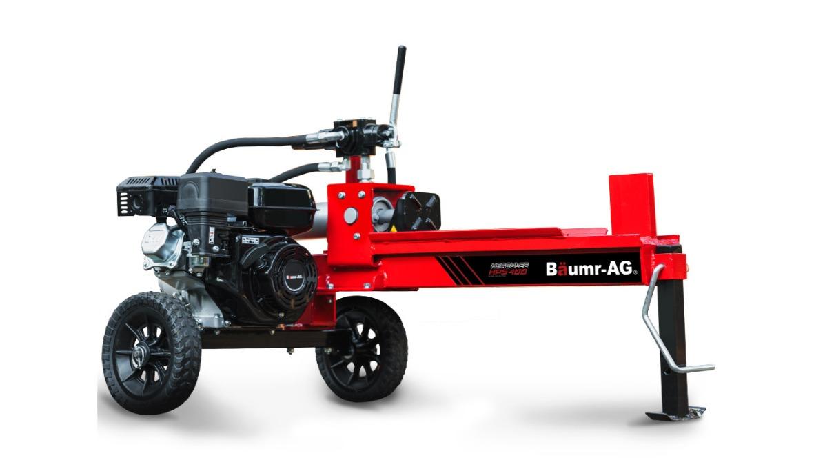 Baumr-AG 12 Tonne Petrol Hydraulic Wood Log Splitter HPS400