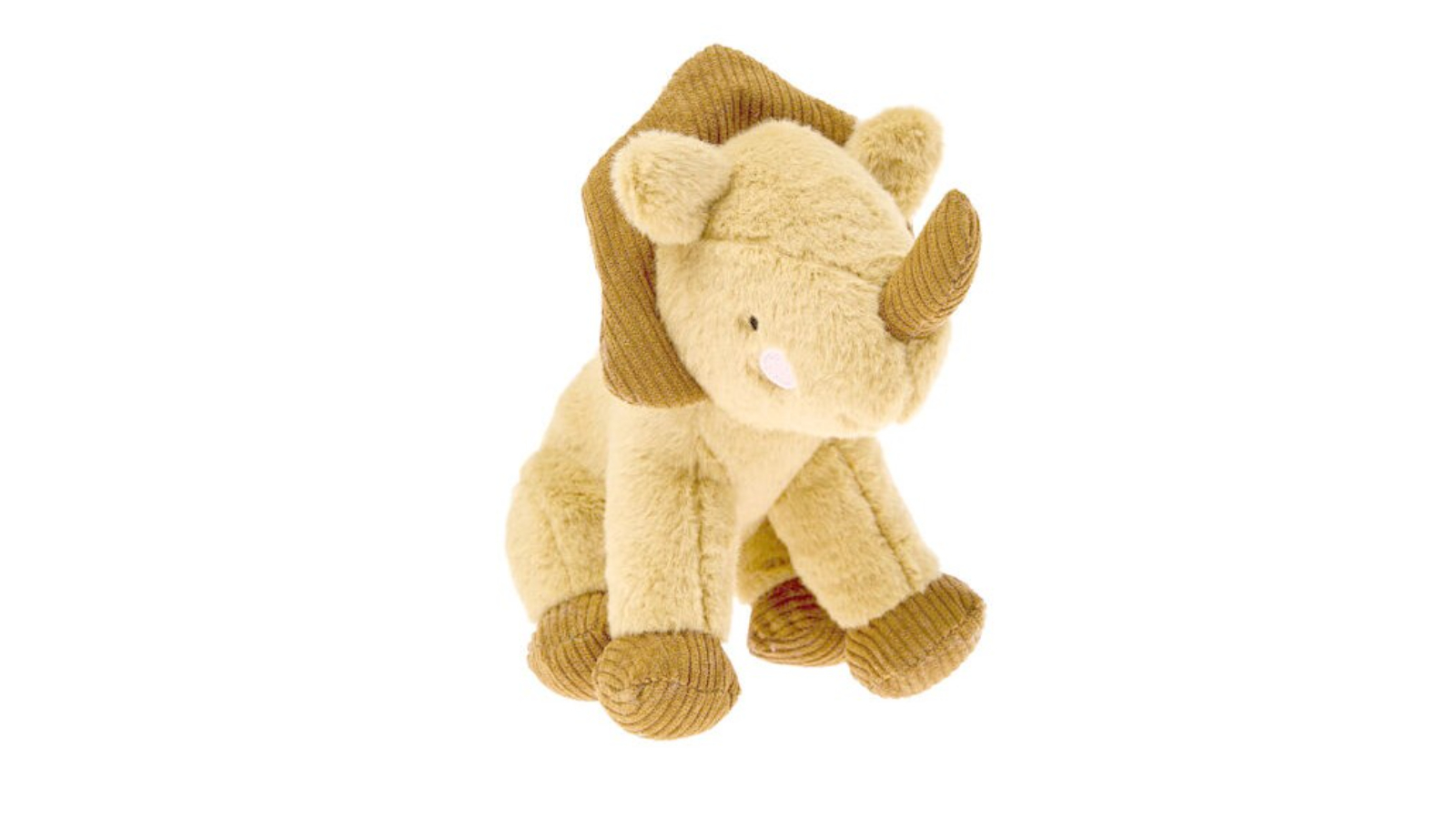 Linen House Kids Trevor Triceratops Cushion Plush Toy