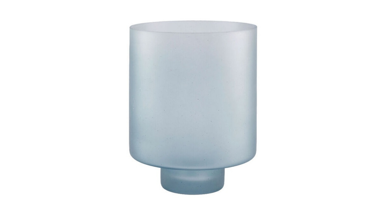 Linen House Blue Romano Sky Glass Vase