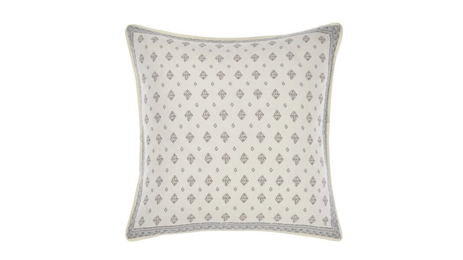 Linen House 65 x 65cm Avene Cloud Cotton European Pillowcase - Blue