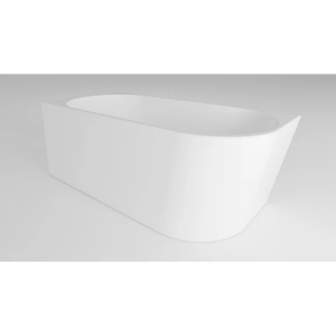 Studio 1 Florence 1700mm Left Hand Corner Bath - Gloss White