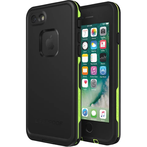LifeProof Fre Case for iPhone 8 - Black Lime