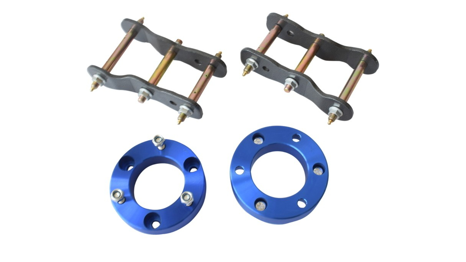Machter Autoparts Pty Ltd 3.2cm Strut Spacers and Extended Shackles Fit for Mitsubishi Triton MN ML 2006-2015