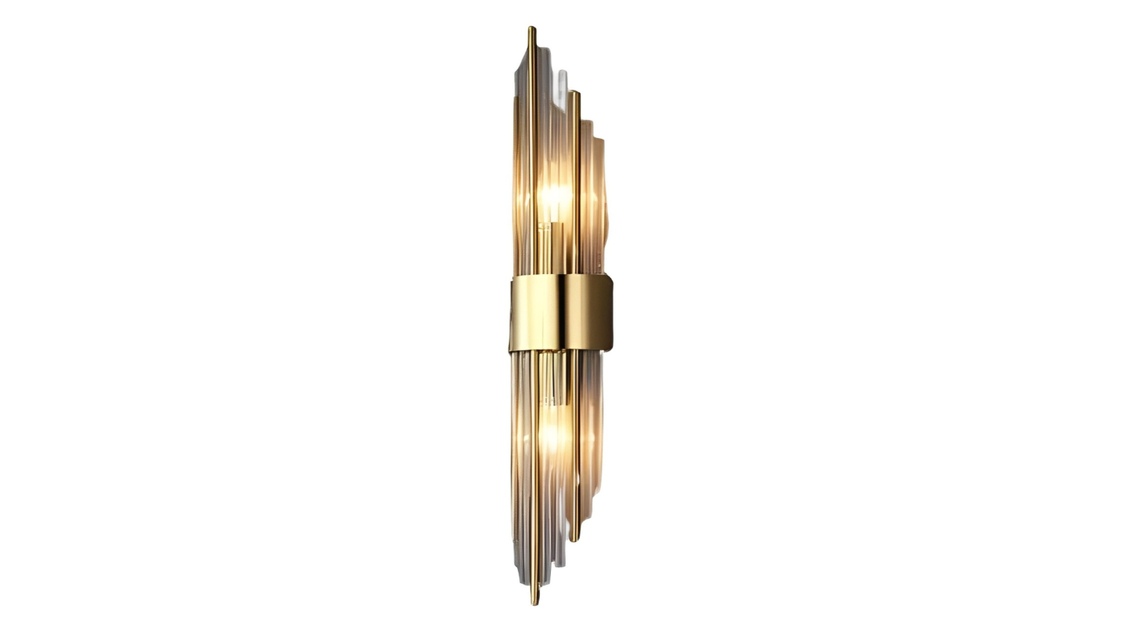 NNEOBA Modern Gold Glass Wall Lamp