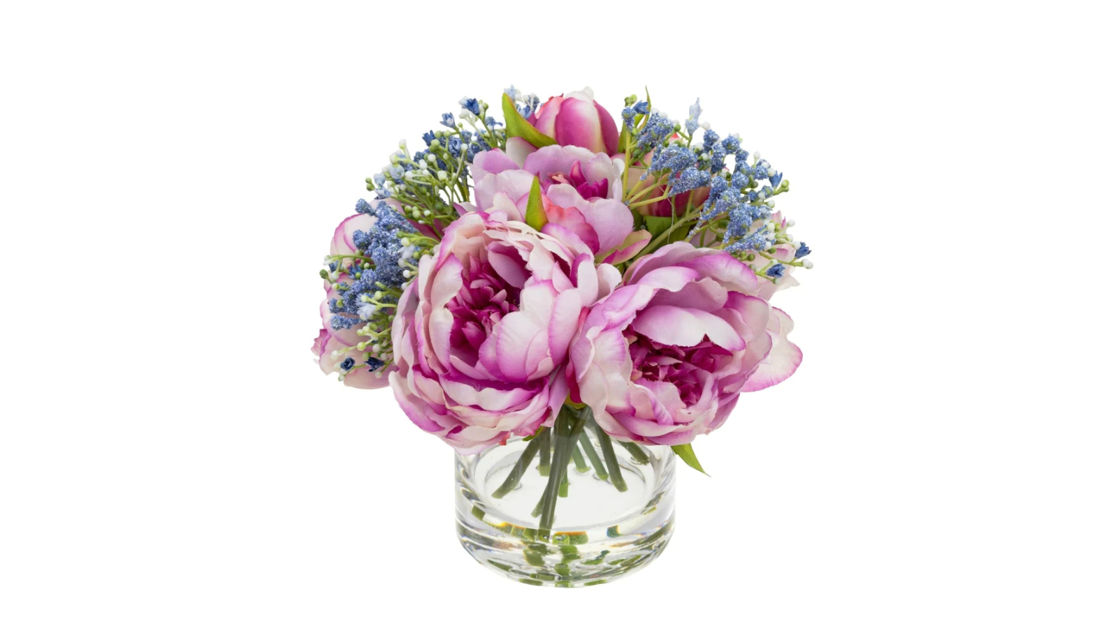 Glamorous Fusion Lilac Peony Rose Artificial Plant