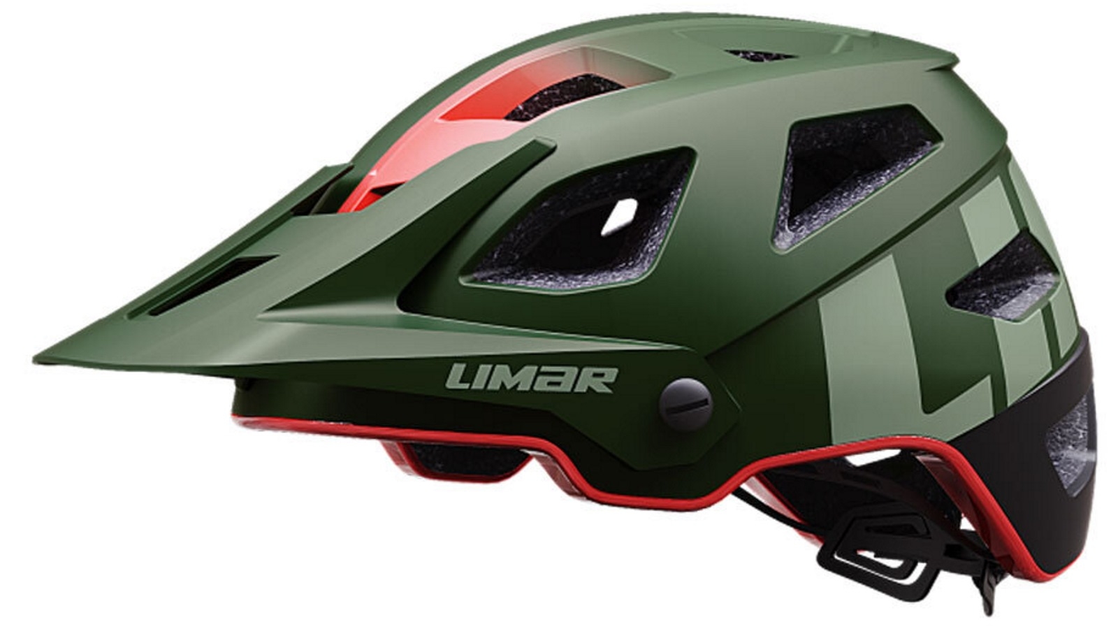 Limar Medium Delta Adults Helmet Matt - Dark Green