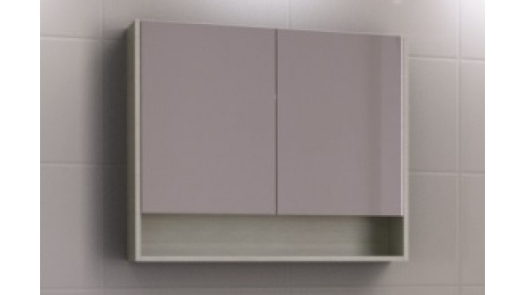 Timberline Sanremo 900mm Double Door Shaving Cabinet - Gold Collection