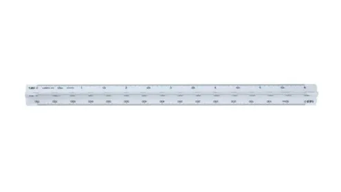 Linex 323 Triangular Scale Ruler - 30cm | Harvey Norman