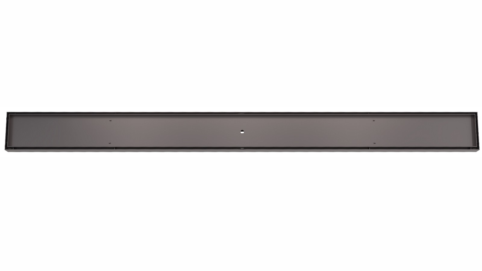 Linsol EzyFlow 1200 TIle Insert Channel Grate - Gunmental