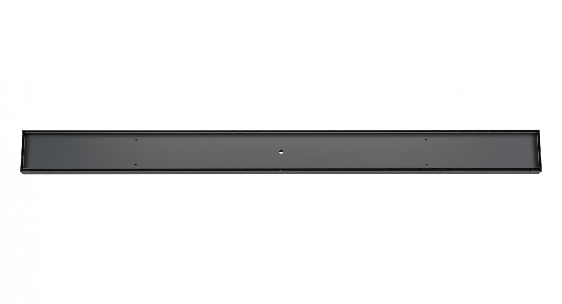 Linsol EzyFlow 1200 TIle Insert Channel Grate - Matte Black