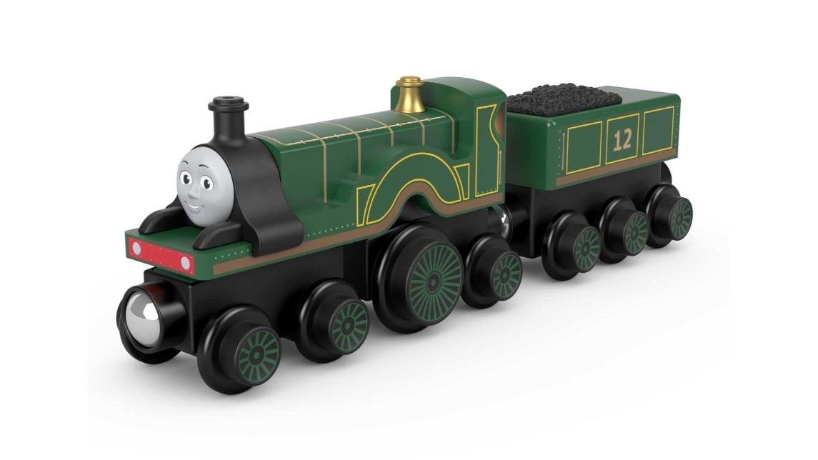 Thomas and Friends 24781 Wooden Railway Emily Engine and Coal Car