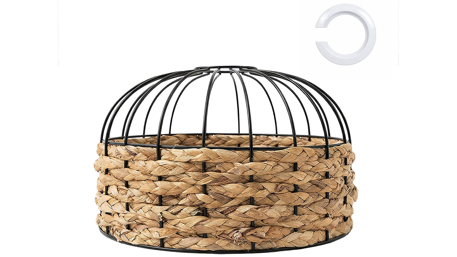 Emitto Small Round Ceiling Vintage Ceiling Pendant Lamp Shade Light Cover for Home