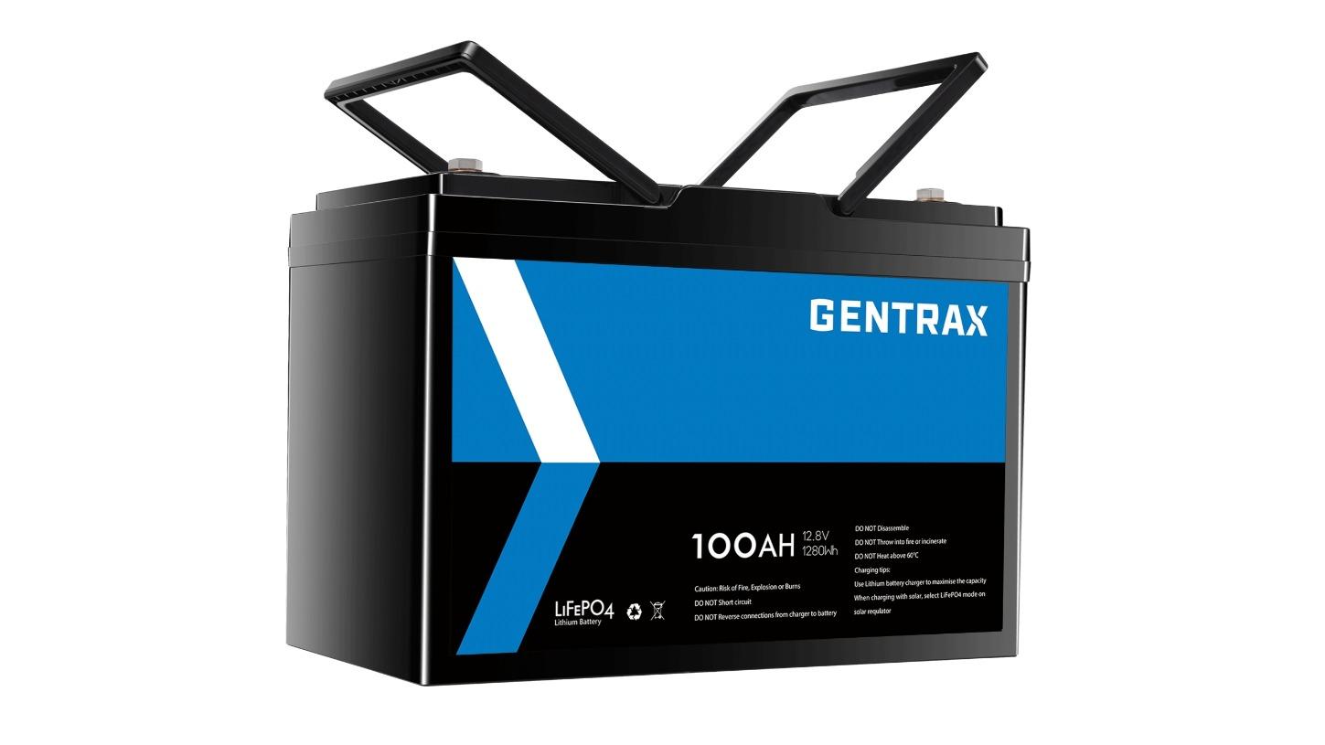 Gentrax 12V 100Ah Lithium Battery