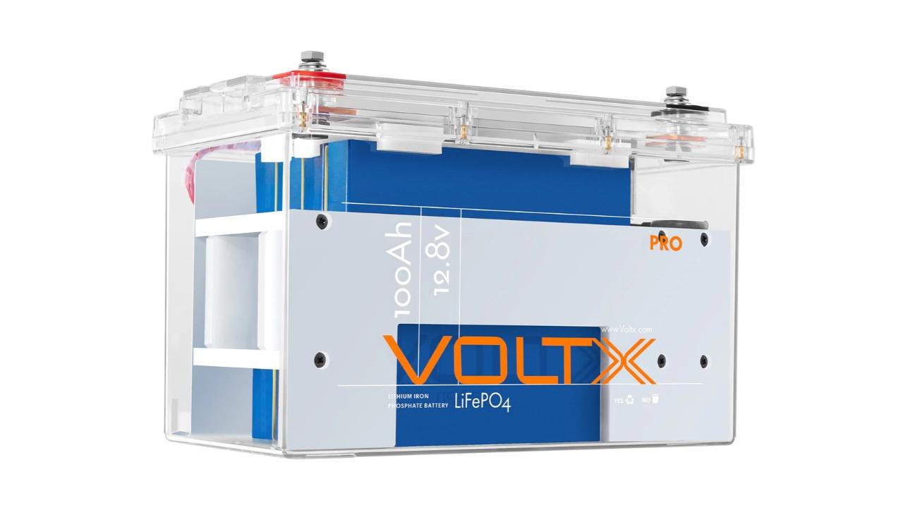 VoltX 12V 100Ah Bluetooth Lithium Battery