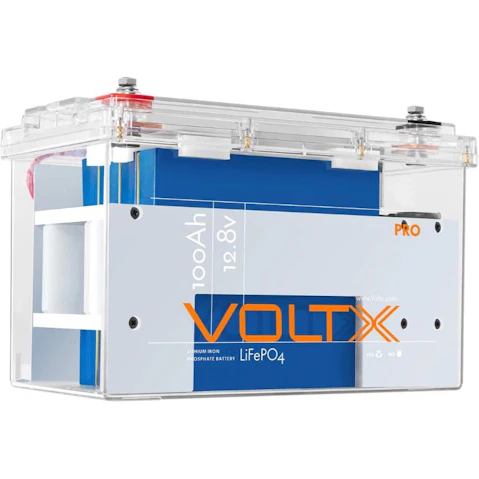 VoltX 12V 100Ah Bluetooth Lithium Battery
