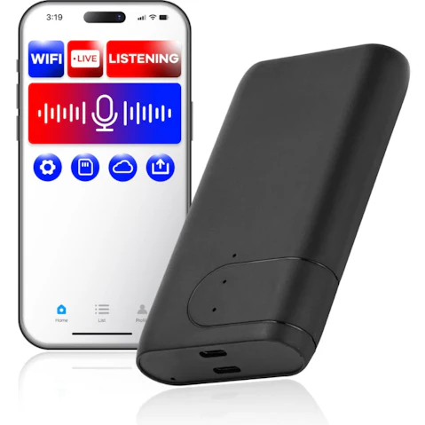 Vimel Wifi Wireless Hidden Voice Recorder Powerbank