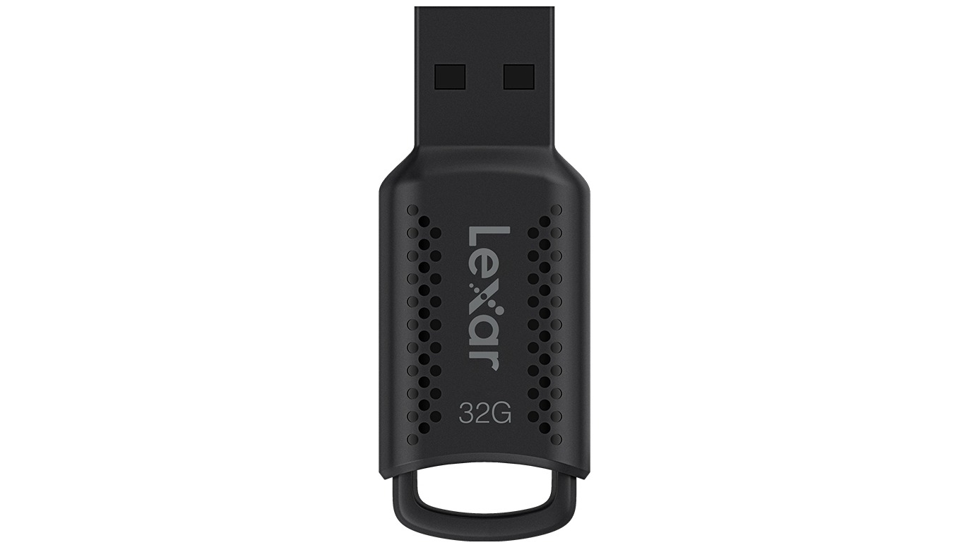 Lexar JumpDrive V400 32GB USB 3.0 Flash Drive - Black Titanium