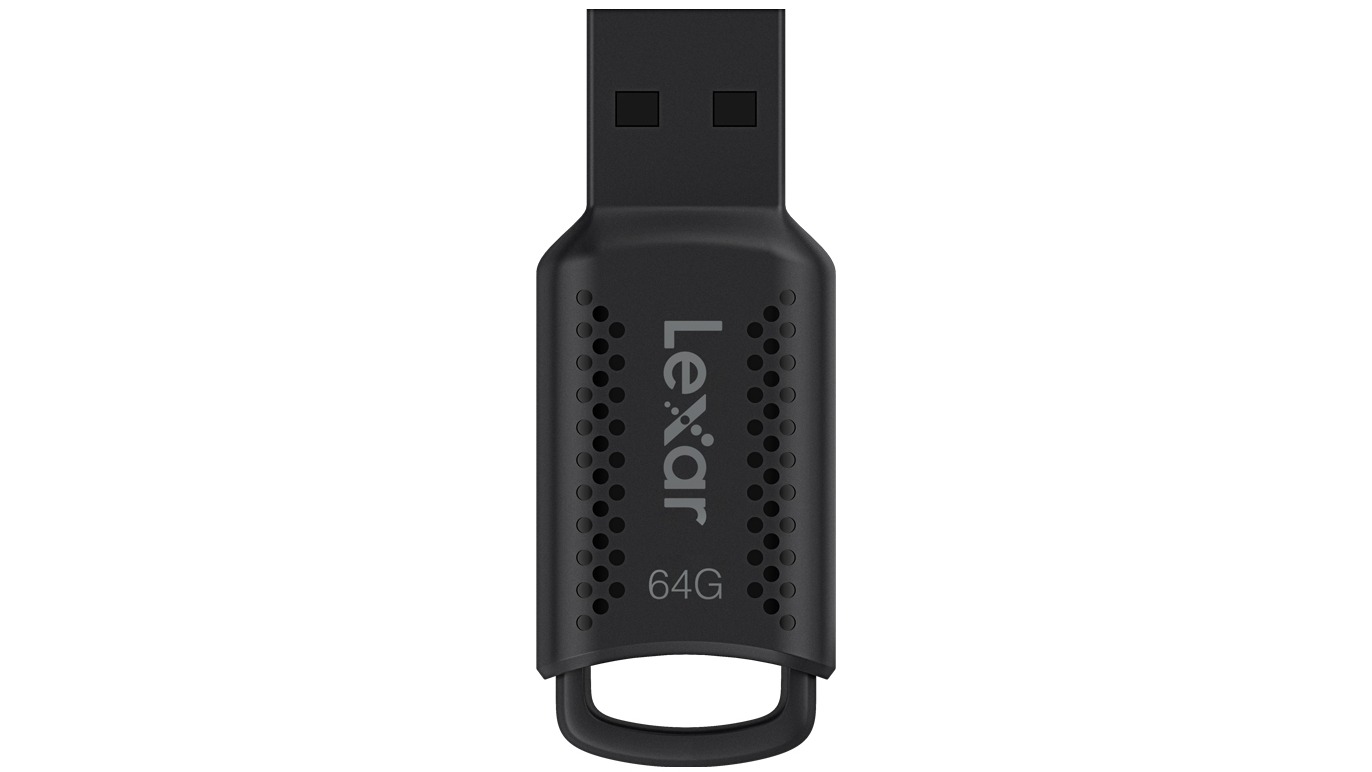 Lexar JumpDrive V400 64GB USB 3.0 Flash Drive - Black Titanium