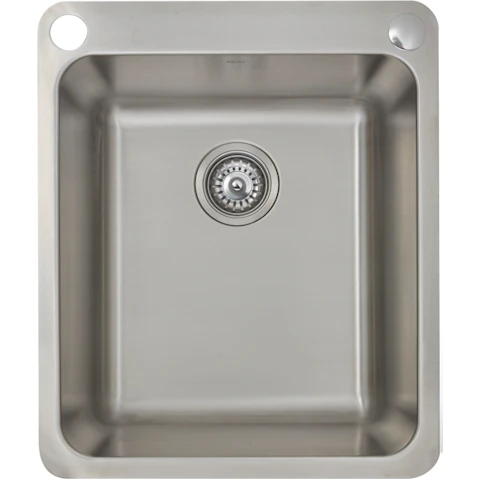 Abey 45L Laundry Sink with Dual Bypass