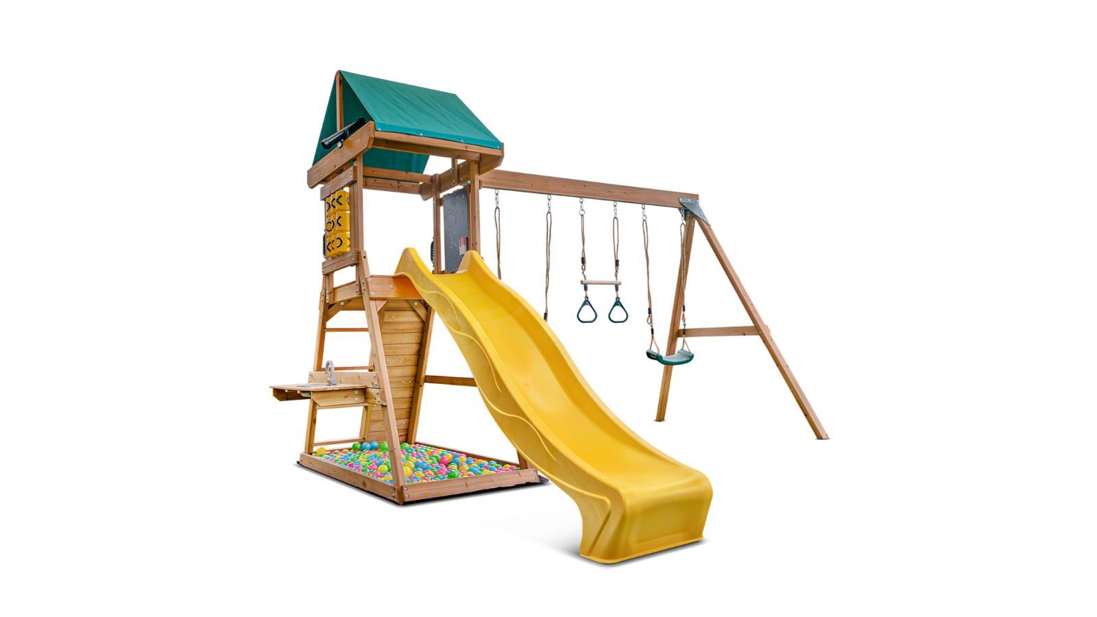 Lifespan Kids Birmingham Play Centre Set with Yellow Slide