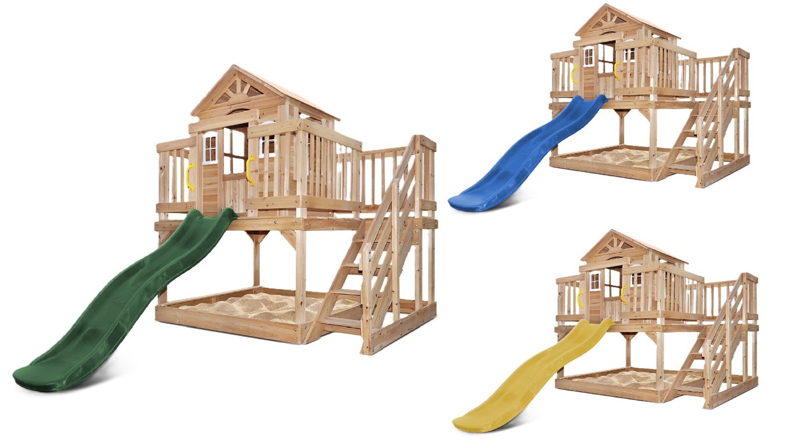 Lifespan Kids 1.8metre Silverton Cubby House with Slide