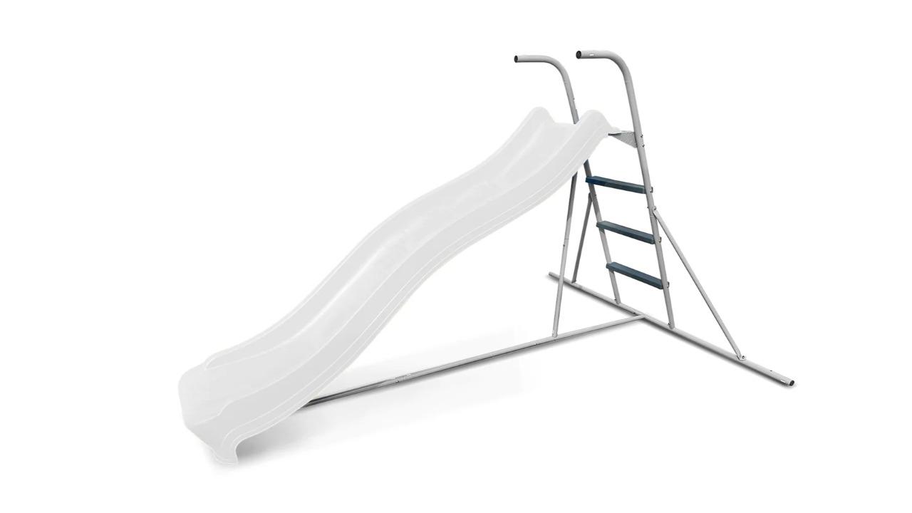 Lifespan Kids 2.2metre Slippery Slide - Pastel White