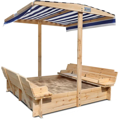 Lifespan Kids Skipper Sandpit with Canopy