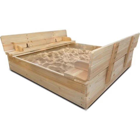 Lifespan Kids Strongbox Two Square Sandpit