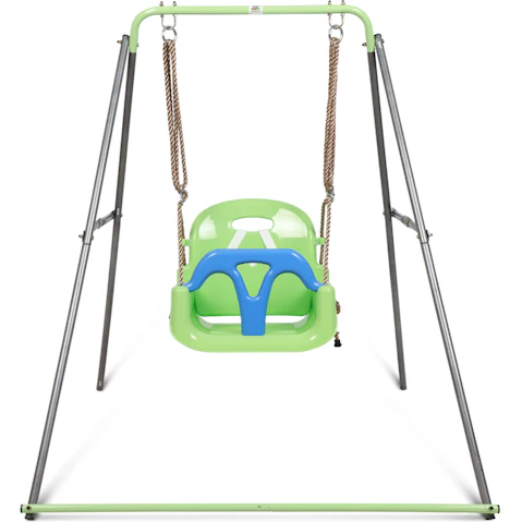 Lifespan Kids Bobcat Foldable Metal Swing Frame with 3-Stage Haven Seat