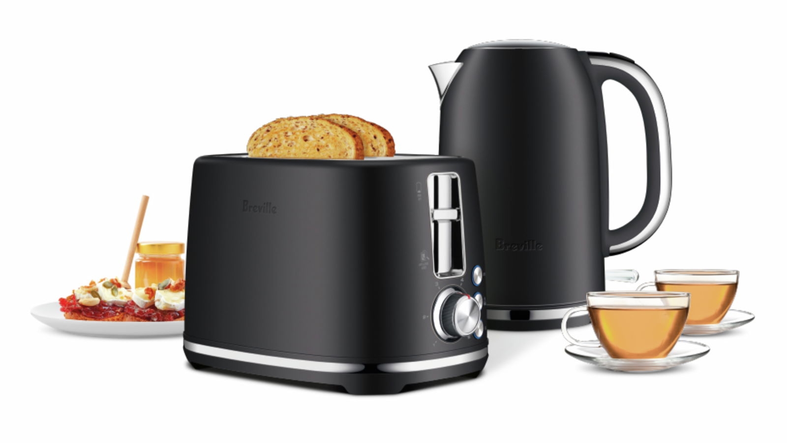 Breville the Brunch Set Matte Black Harvey Norman