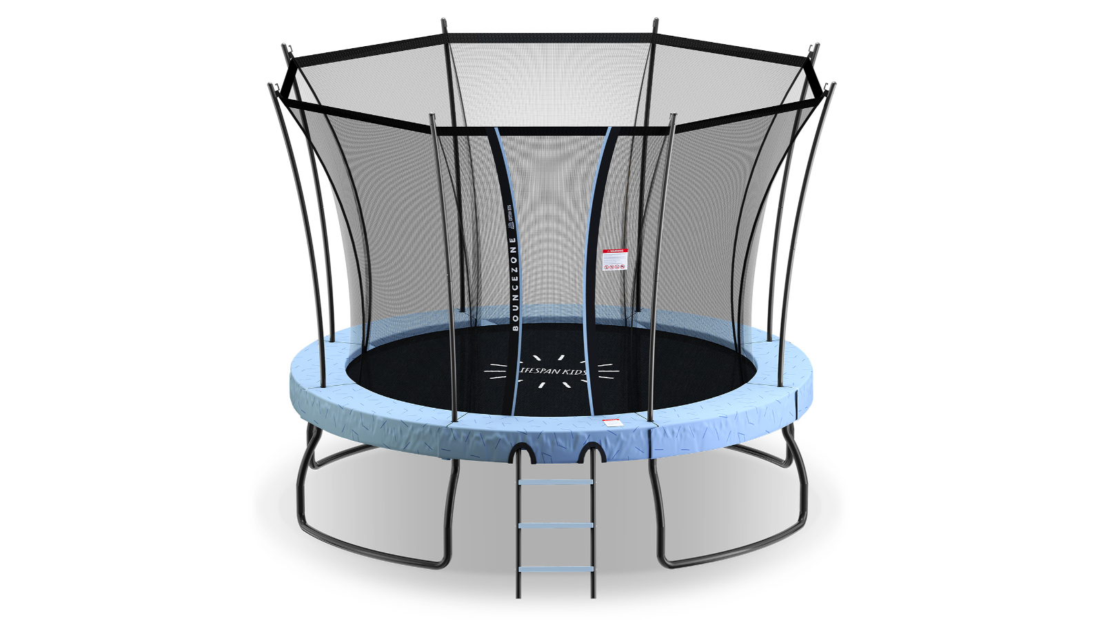 Lifespan Kids BounceZone Round Spring Trampoline - Large (12ft)