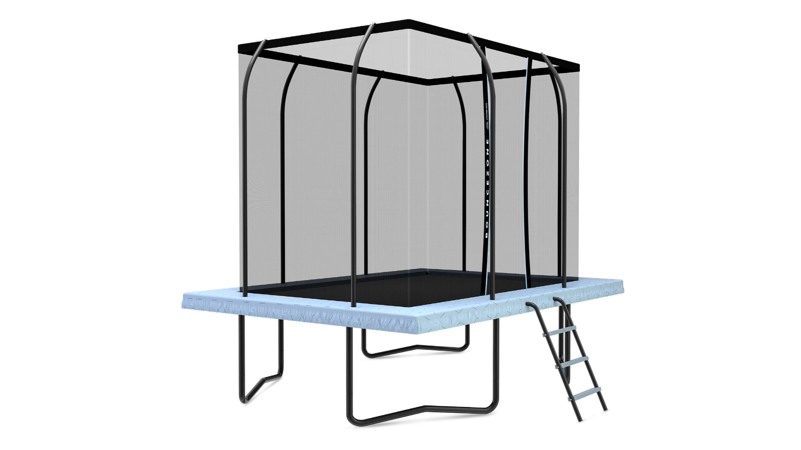 Lifespan Kids BounceZone M Rectangular Spring Trampoline Set