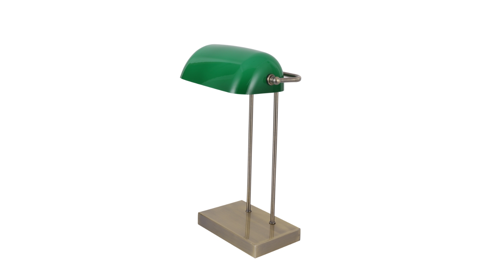 Cordless bankers shop lamp
