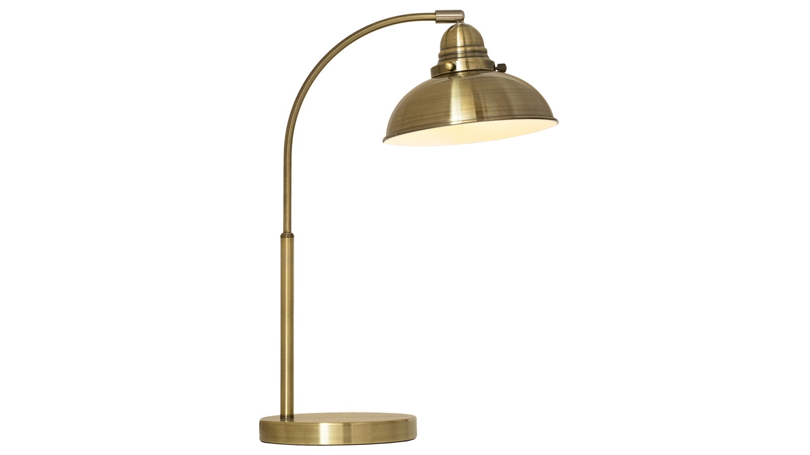 Lexi Lighting Manor Metal Table Lamp - Weathered Brass