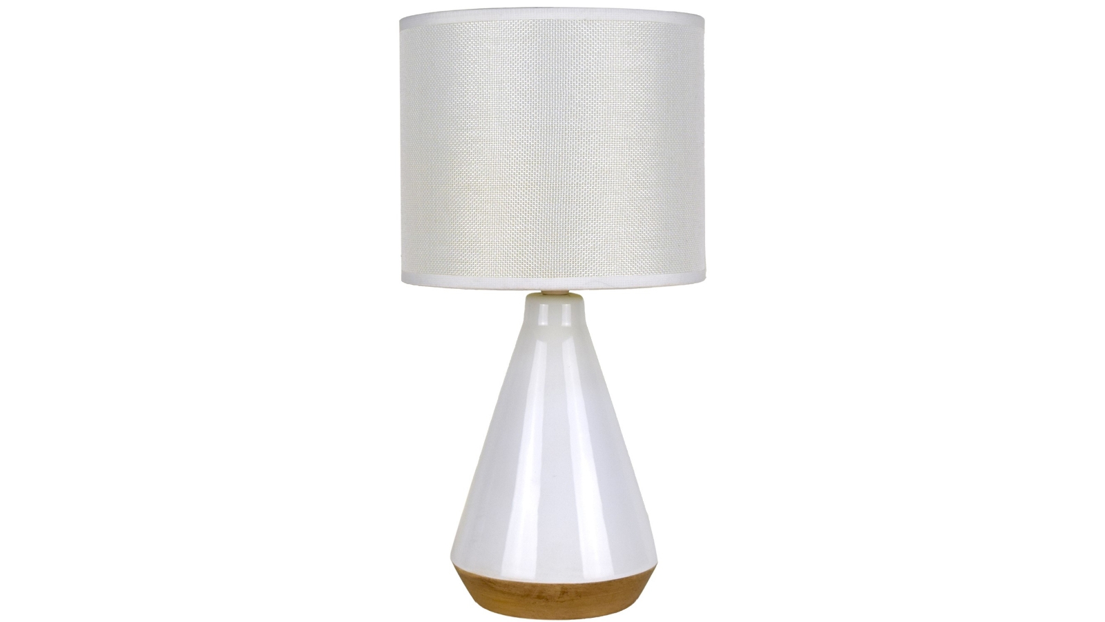 Lexi Lighting Lux Tapered Ceremic Table Lamp Harvey Norman