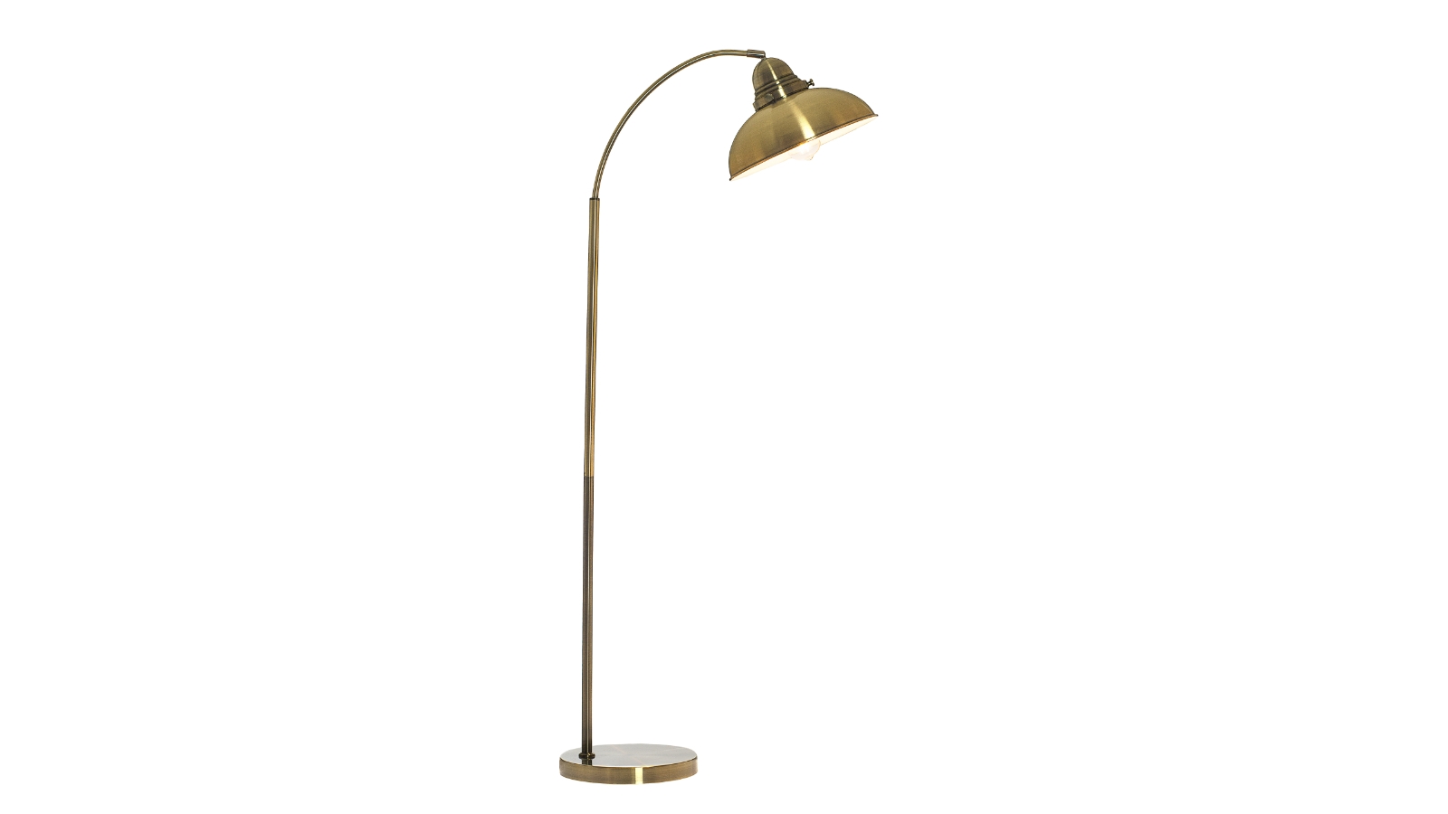 Lexi Lighting Manor Metal Floor Lamp - Weathered Brass