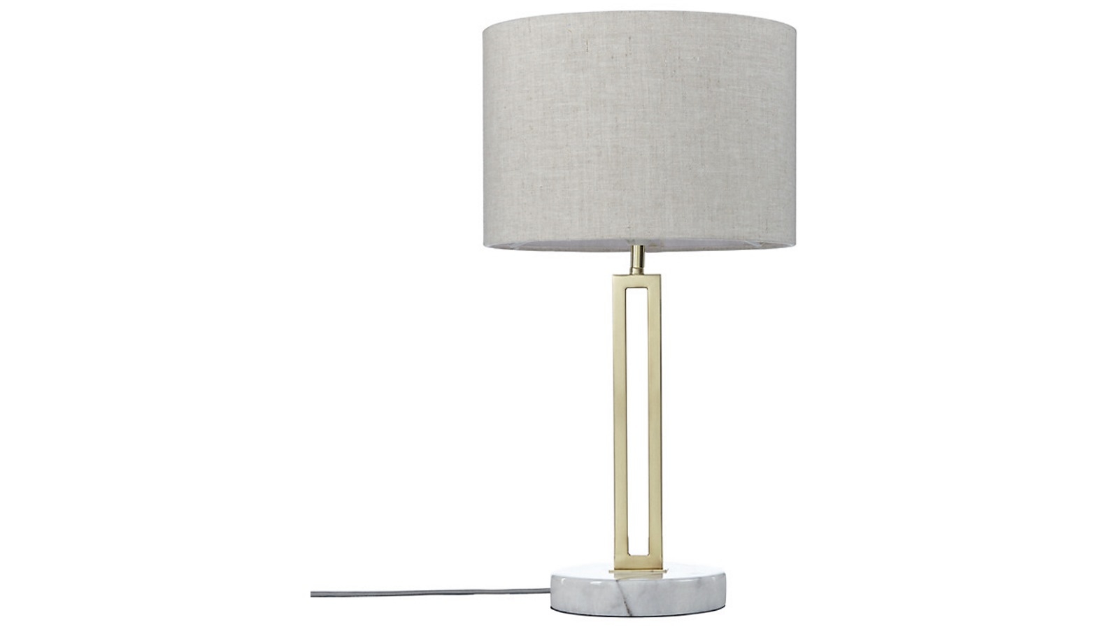 Lexi Lighting Margleus Table Lamp with Marble Base