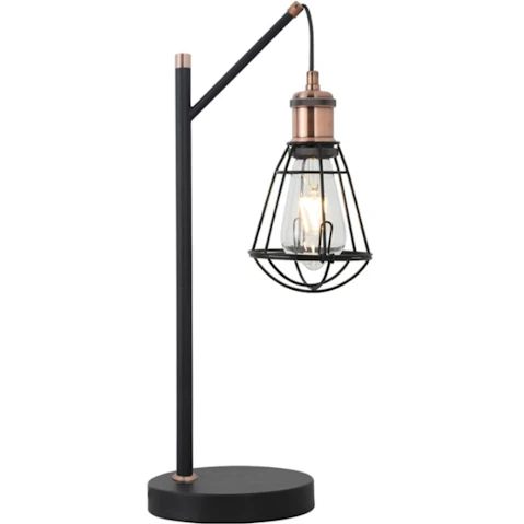 Lexi Lighting Zehra Table Lamp - Black