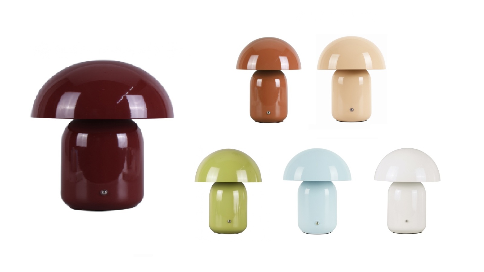 Lexi Lighting Mushroom Table Lamp
