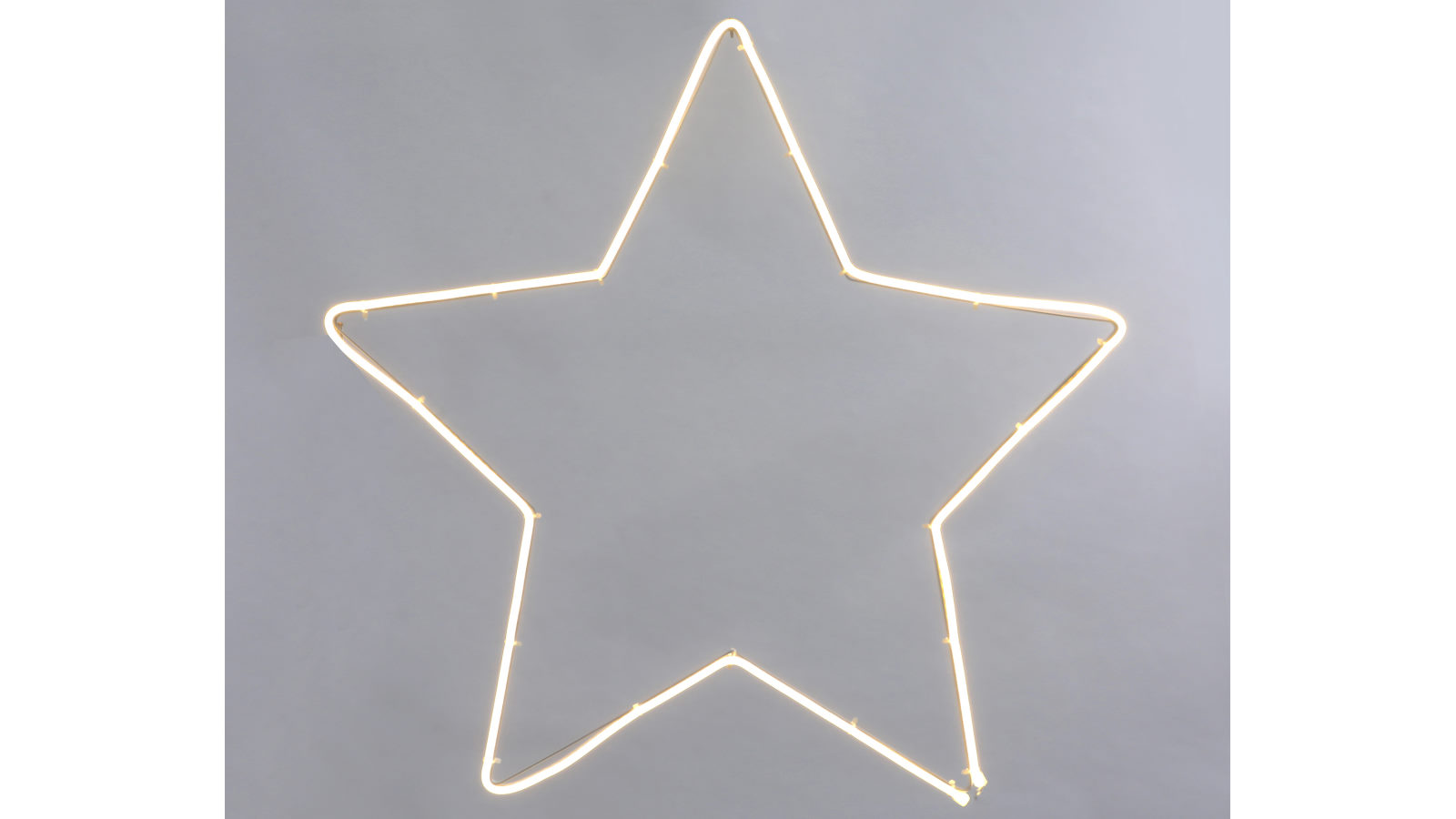 Lexi Lighting Neon Warm White Star Sign - Large