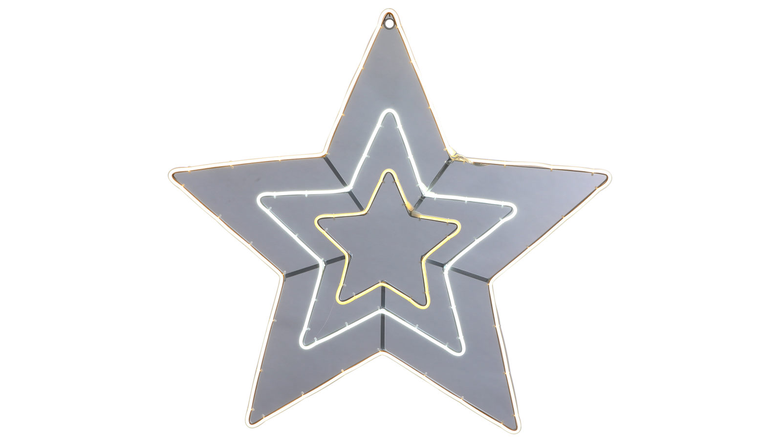 Lexi Lighting 80cm Neon Nested Stars - Warm White