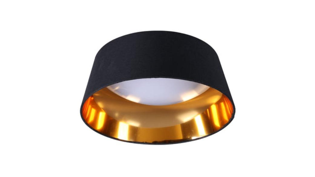 Lexi Lighting Flushella Ceiling Light - Black