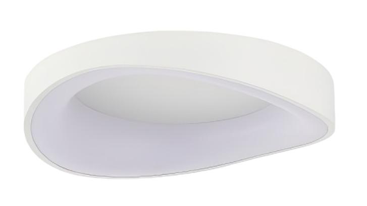 Lexi Lighting Large Hayley CCT LED Ceiling Light - White