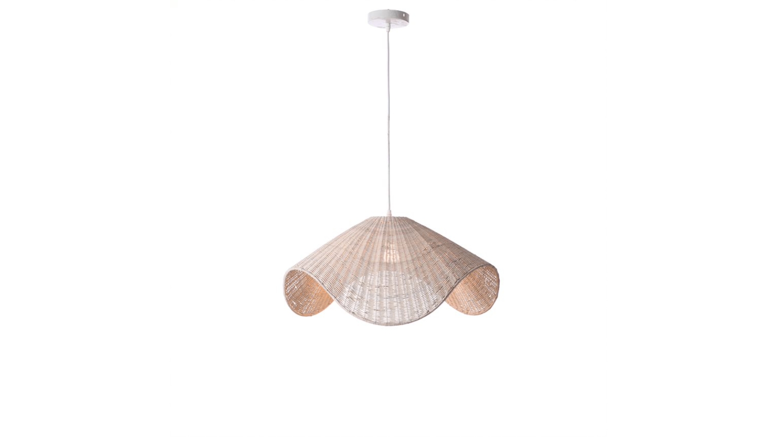 Lexi Lighting Adaya Rattan Pendant Light - Natural
