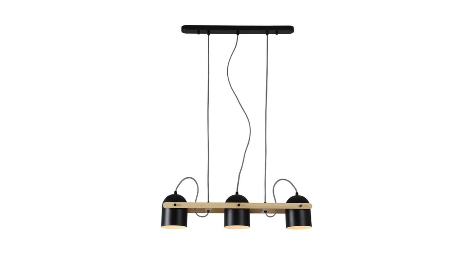Lexi Lighting Pivota 3 Pendant Light - Black