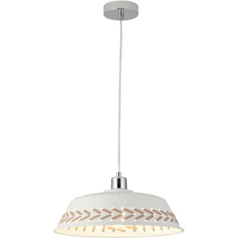Lexi Lighting Wokson Pendant Light - White