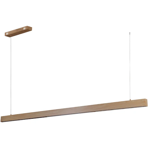 Maisie LED Pendant Light - Large/Wood
