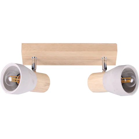 Rosalyn 2 Light Spot Light - Cement